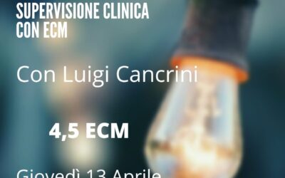 Supervisione clinica con ECM – Cancrini